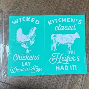 Chalk Couture Kitchen Stencils
